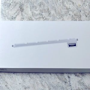 Apple large keyboard (corded) with usb end